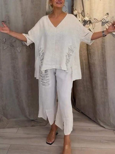 Aylin™ | Luchtig Setje met Unieke Details