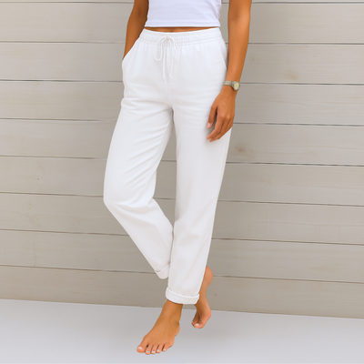 Elara™ | Luchtige Zomerbroek met Elastische Taille