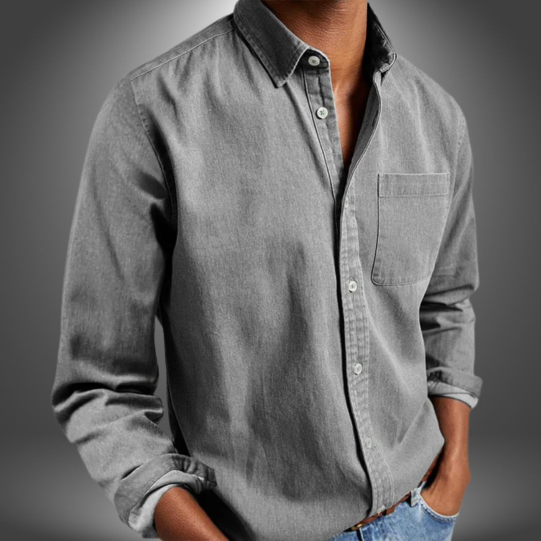 Hudson™ | Casual Denim Overhemd voor Heren