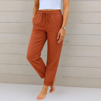 Elara™ | Luchtige Zomerbroek met Elastische Taille