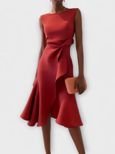 Amara™ | Elegante Mouwloze Cocktailjurk
