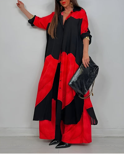 Beertje™ | Elegante Driedelige Set met Statement Flair