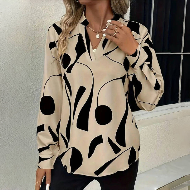 Olivia™ | Abstracte Print Blouse