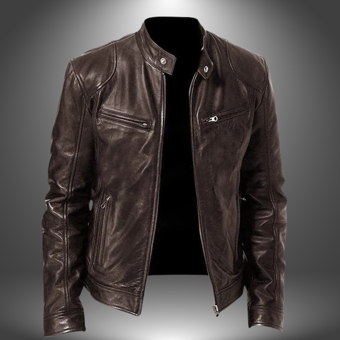 Nero™ | Stoer Leren Herenjack