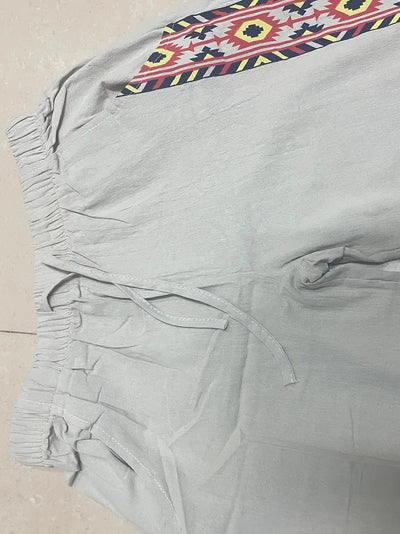 Nilo™ | Luchtige Herenbroek met Etnisch Patroon