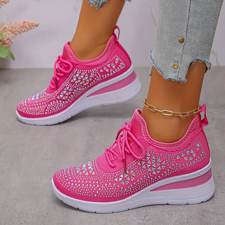 Jolien™ | Sportieve Sneakers met Strass
