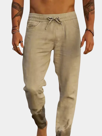 Jochem™ | Linnen strandbroek