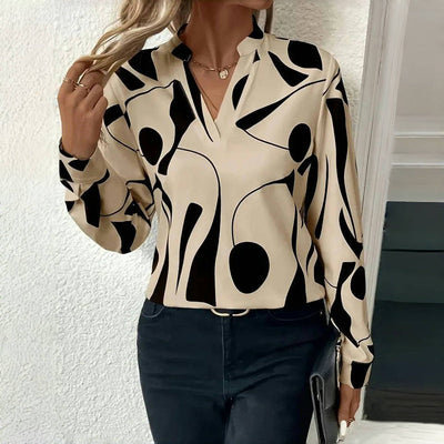 Olivia™ | Abstracte Print Blouse