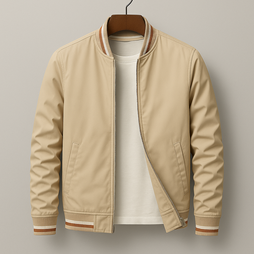 Dario™ | Stijlvol  Bomberjack met Sportieve Accenten