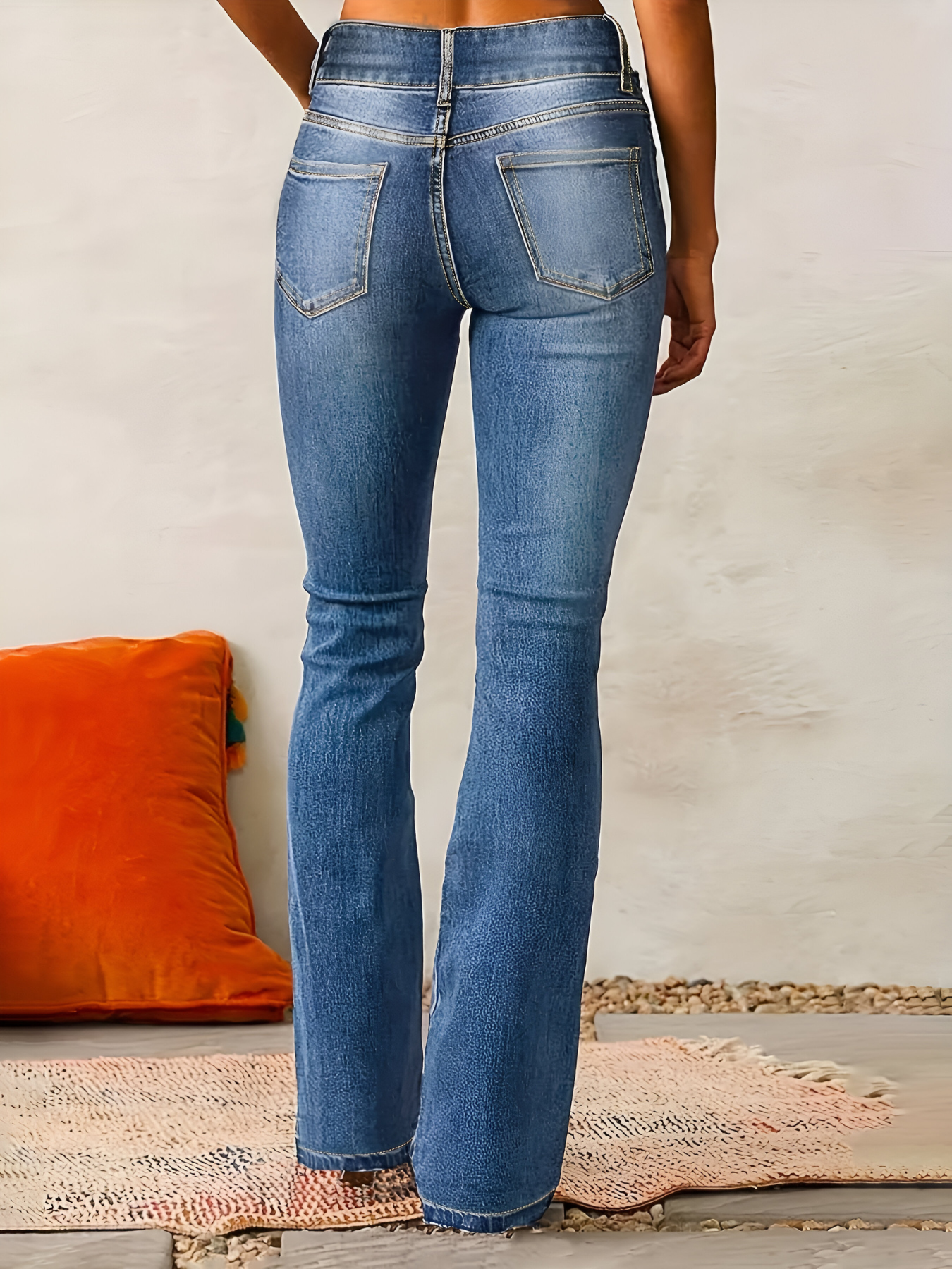 Aria™ | Hoge taille flared jeans