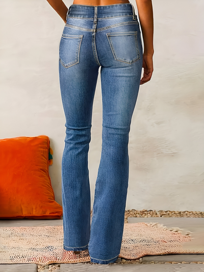 Aria™ | Hoge taille flared jeans