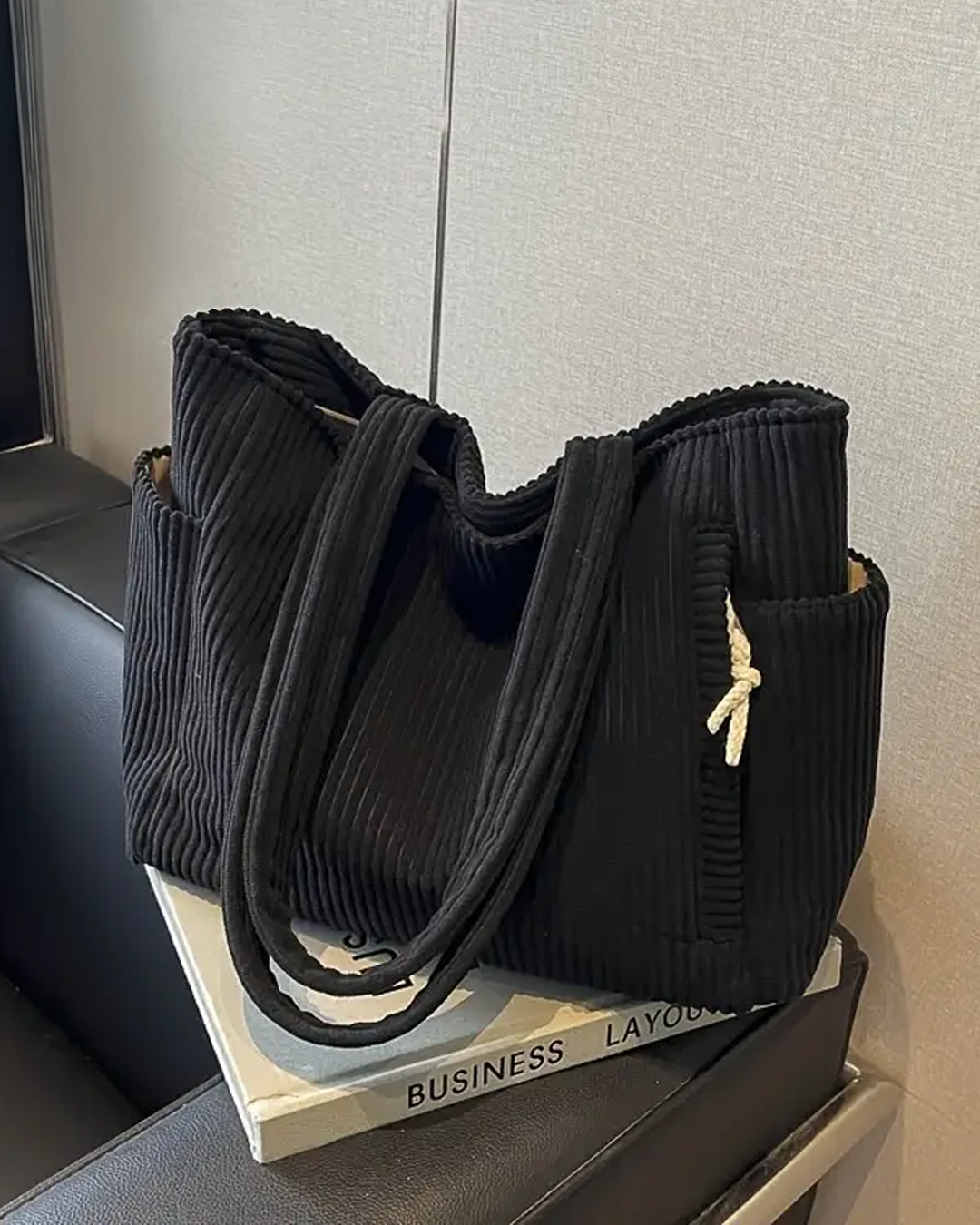 Rixa™ | Stijlvolle Corduroy Handtas