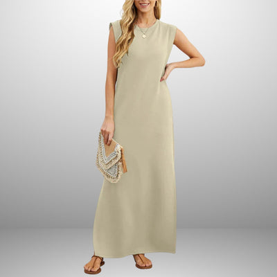 Noudine™ | Elegante Mouwloze Maxi-jurk