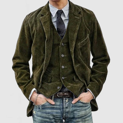 Gabriel™ | Corduroy Blazer met Gilet