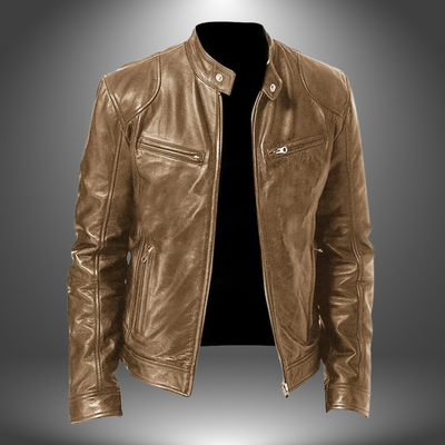 Nero™ | Stoer Leren Herenjack