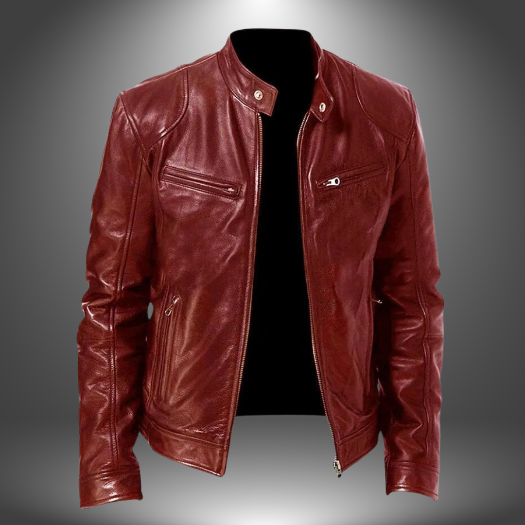 Nero™ | Stoer Leren Herenjack