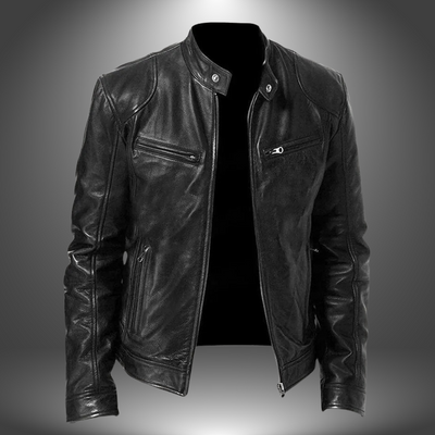 Nero™ | Stoer Leren Herenjack
