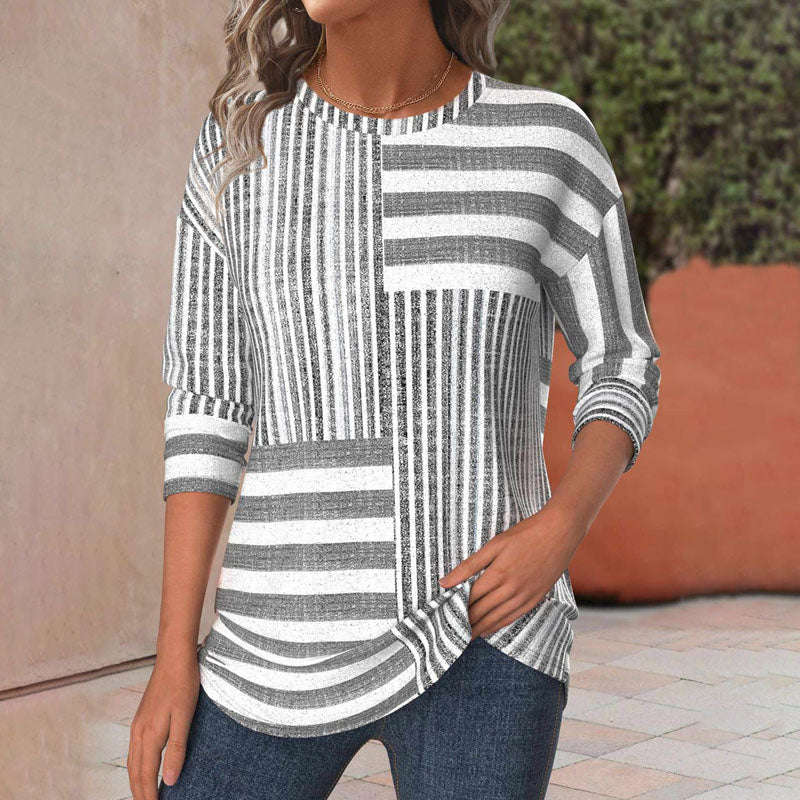 Nora™ | Casual Gestreepte Dames Top