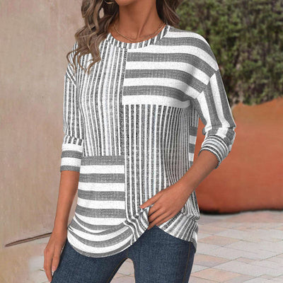 Nora™ | Casual Gestreepte Dames Top