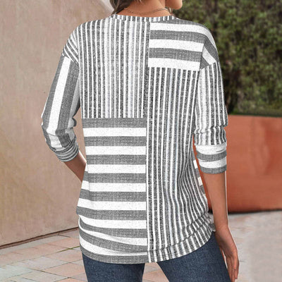 Nora™ | Casual Gestreepte Dames Top