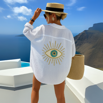 Mirte™ | Ibiza Stijl Casual Bloes