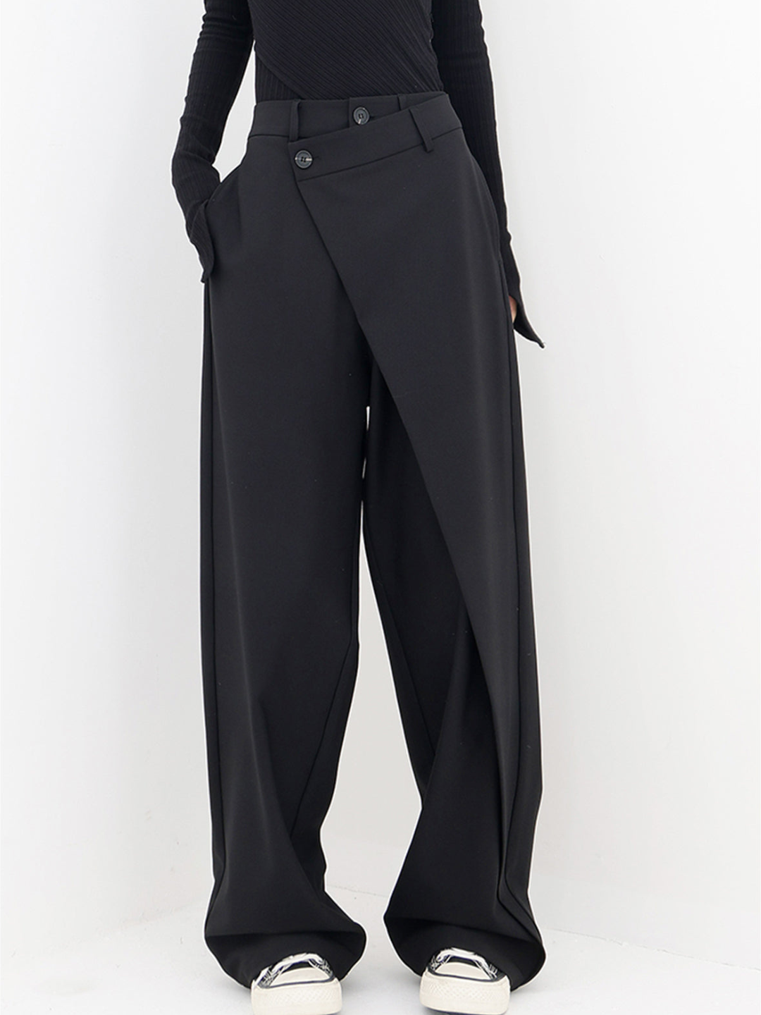 Belien™ | Wide-Leg Wrap Broek