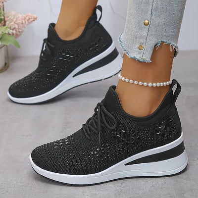 Jolien™ | Sportieve Sneakers met Strass