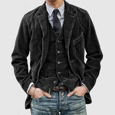 Gabriel™ | Corduroy Blazer met Gilet