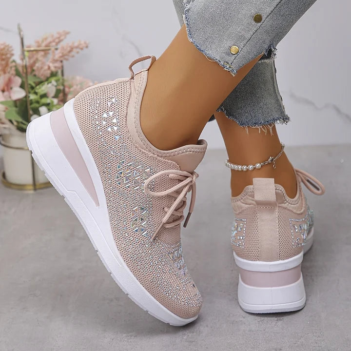 Jolien™ | Sportieve Sneakers met Strass