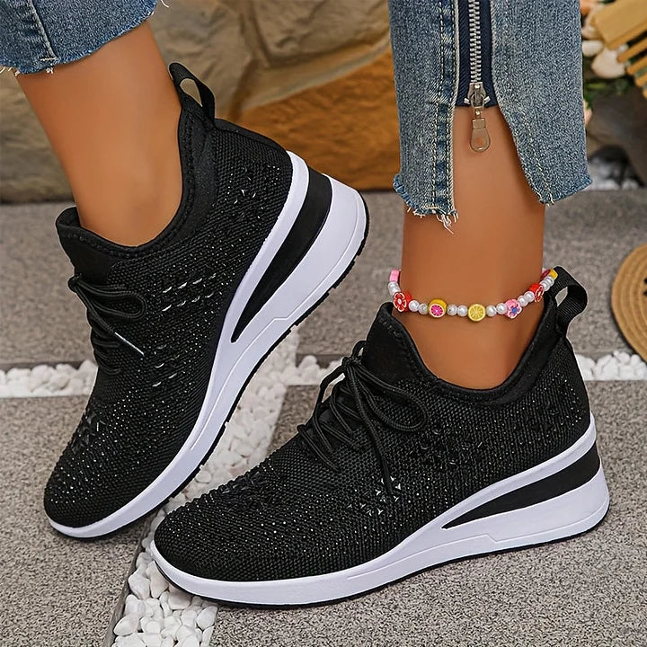 Jolien™ | Sportieve Sneakers met Strass