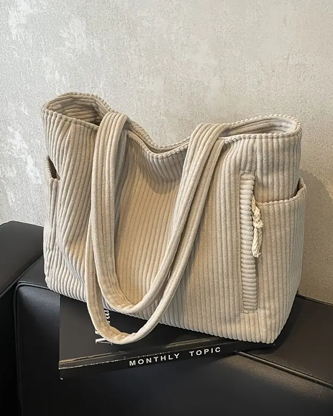 Rixa™ | Stijlvolle Corduroy Handtas