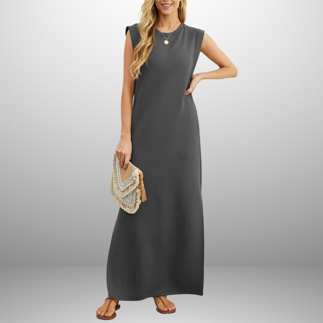 Noudine™ | Elegante Mouwloze Maxi-jurk