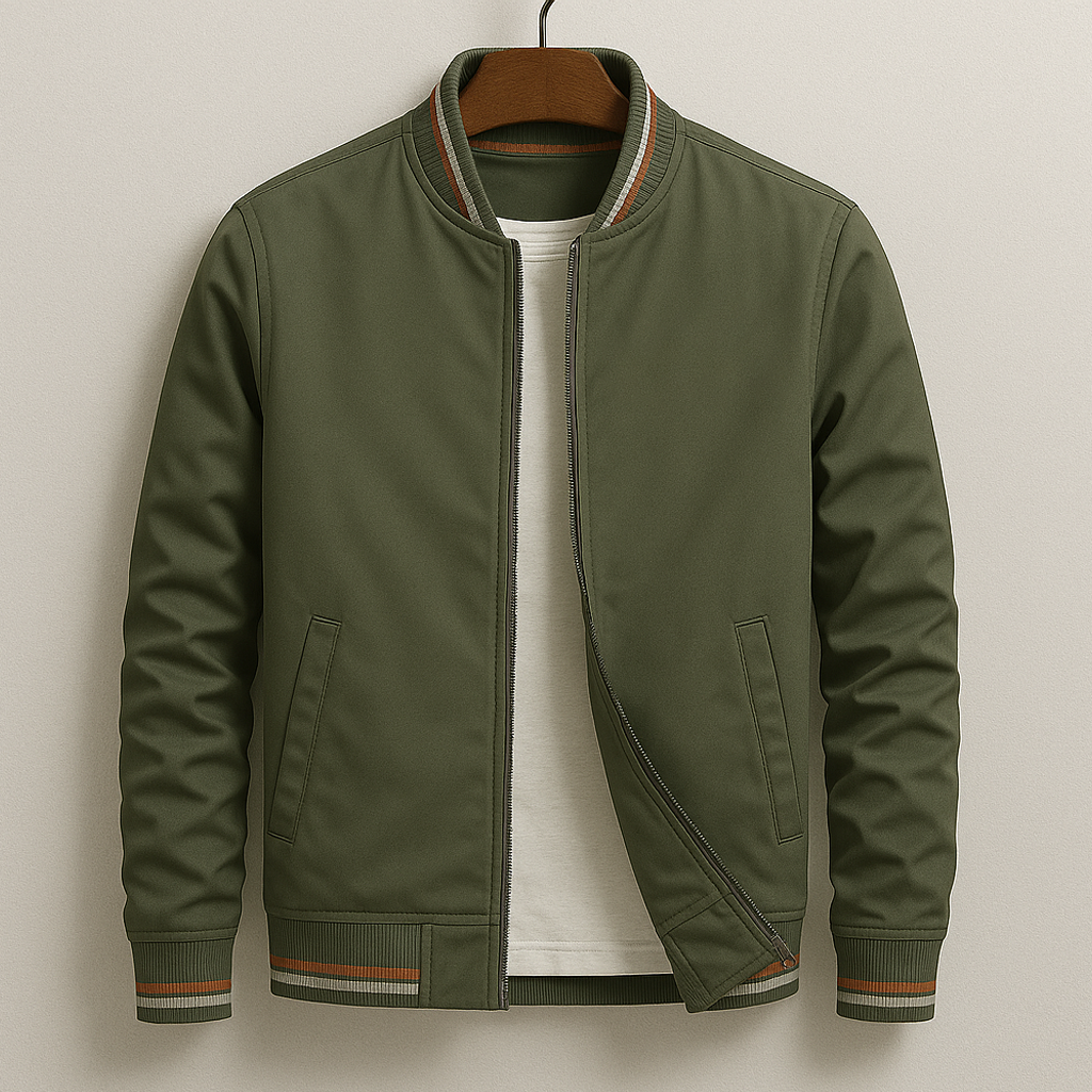 Dario™ | Stijlvol  Bomberjack met Sportieve Accenten
