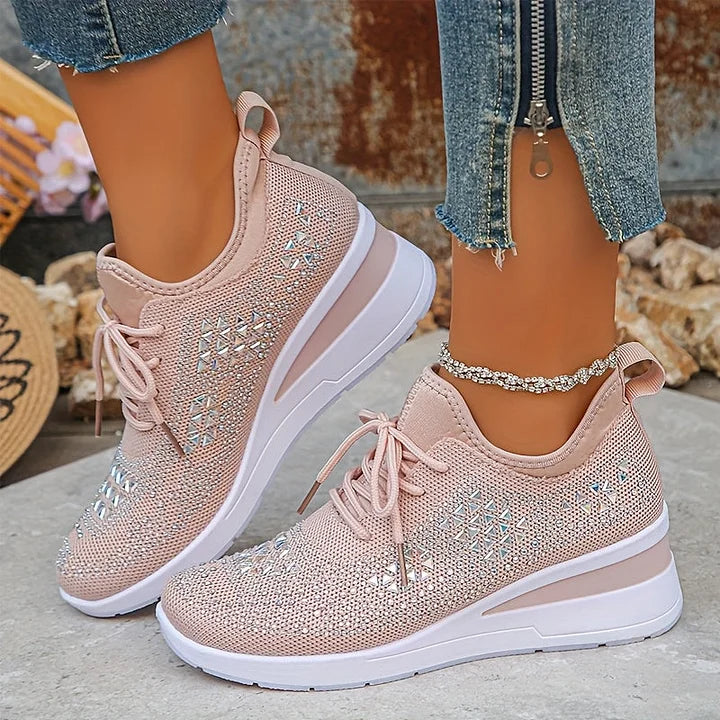 Jolien™ | Sportieve Sneakers met Strass