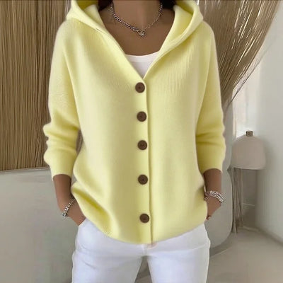 Léonie™ | Zachte Hoodie Cardigan
