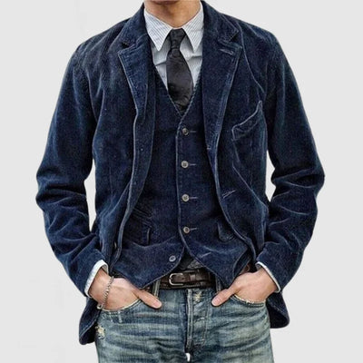 Gabriel™ | Corduroy Blazer met Gilet