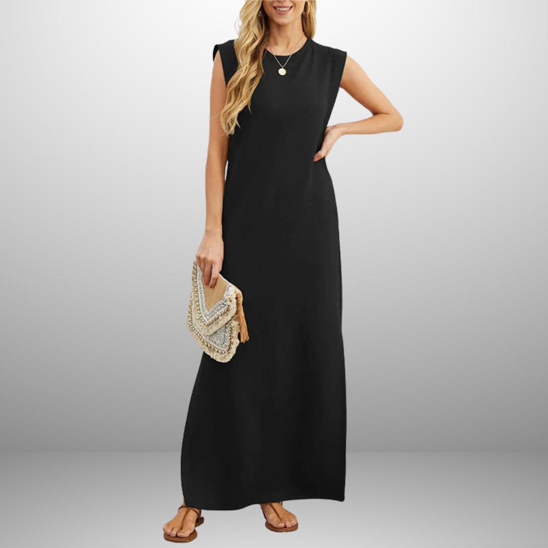 Noudine™ | Elegante Mouwloze Maxi-jurk