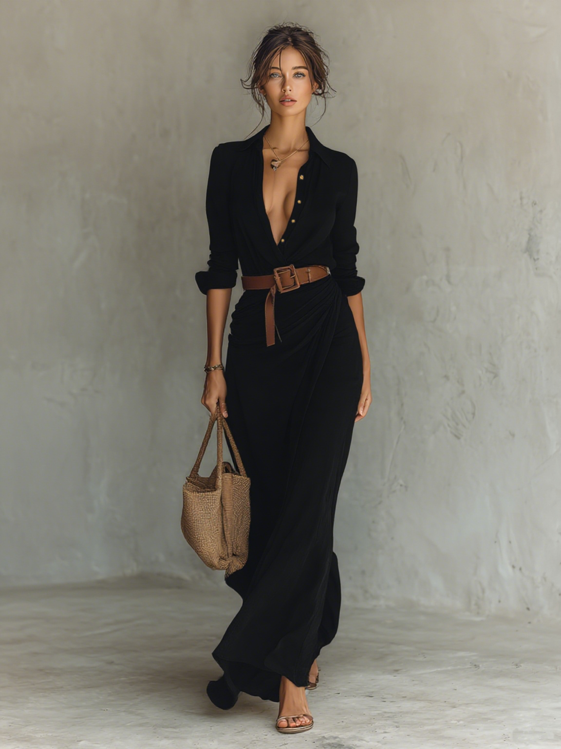 Myrthe™ | Elegante Maxi Jurk