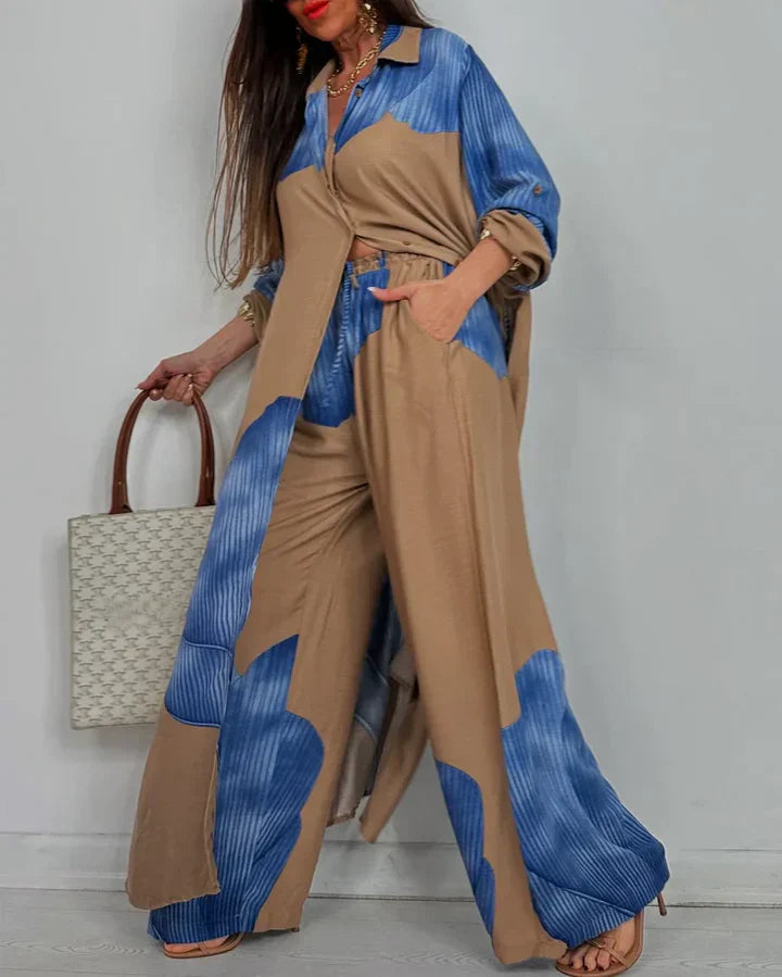 Beertje™ | Elegante Driedelige Set met Statement Flair