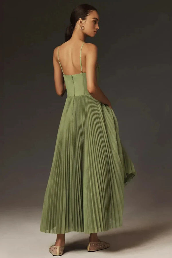 Olivia | Elegante Geplooide Jurk
