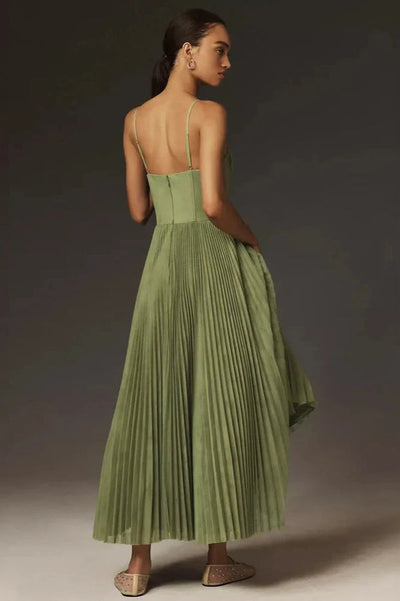 Olivia | Elegante Geplooide Jurk