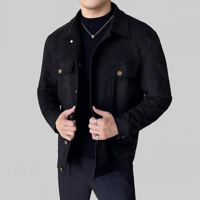 Elias™ | Casual Jas met Knopen