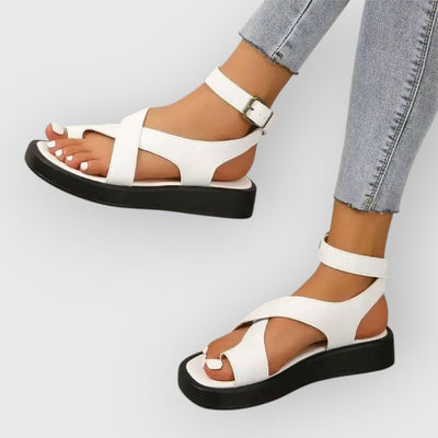 Elara™ | Elegante Sandalen met Enkelband