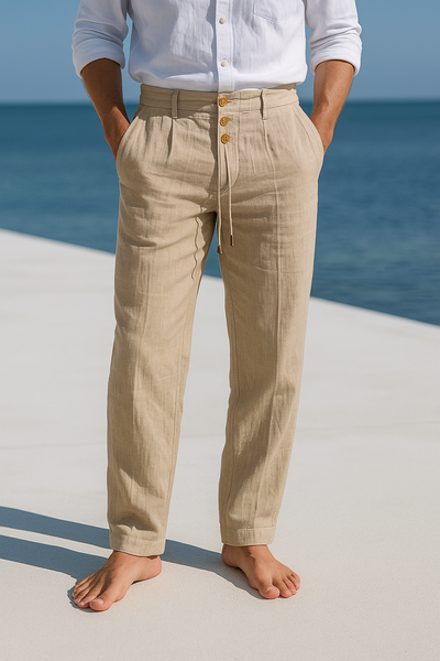 Lenn™ | Stijlvolle Linnen Zomerbroek
