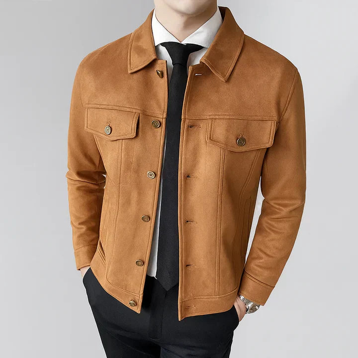 Elias™ | Casual Jas met Knopen
