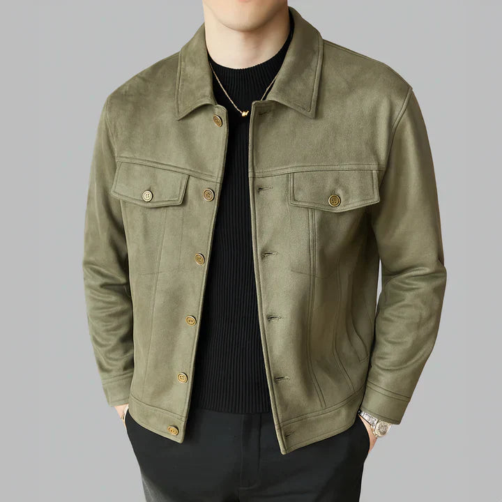 Elias™ | Casual Jas met Knopen