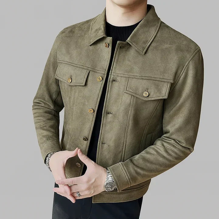 Elias™ | Casual Jas met Knopen