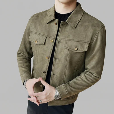 Elias™ | Casual Jas met Knopen