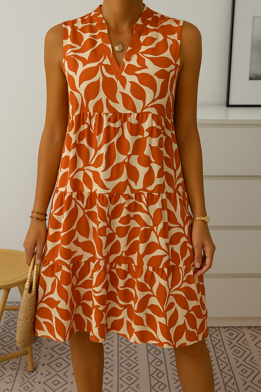 Elina™ | Mouwloze Zomerjurk