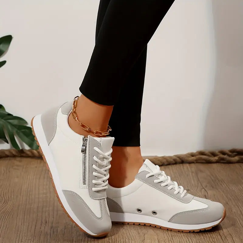 Marloes™ | Sportieve Dames Sneakers met Neutrale Tinten